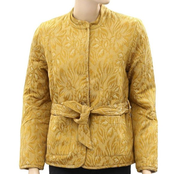 Jolie Jolie Petits Soirs Shimmer Embroidered Coat Jacket Top Vest M T2 NWT - Picture 2 of 5